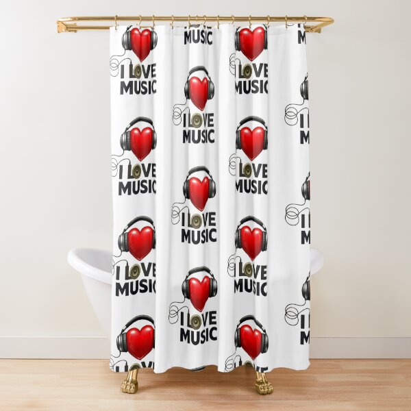 Item preview, I LOVE MUSIC designed and sold by JIKELELE DIGITAL ART STUDIO.