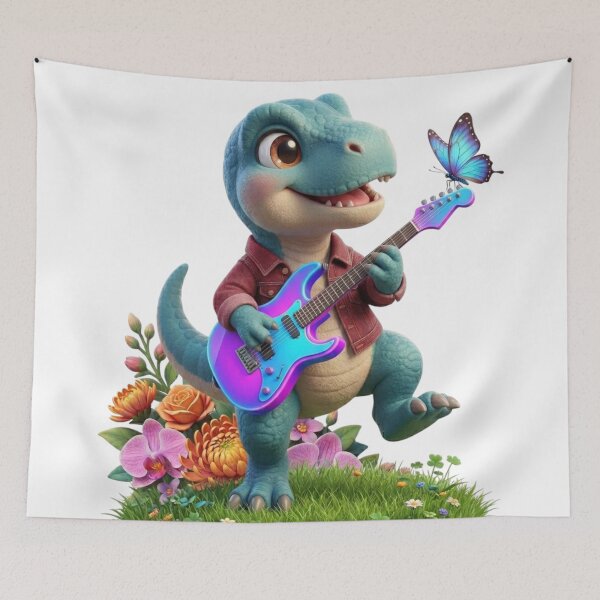 Item preview, Dinosaurs in the forest designed and sold by PP&RAINBOW SHOP.