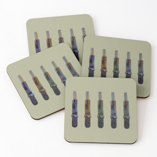 Item preview, Colorful Mechanical Components in Linear Arrangement designed and sold by Arturo Daniel Garcia Palomo.