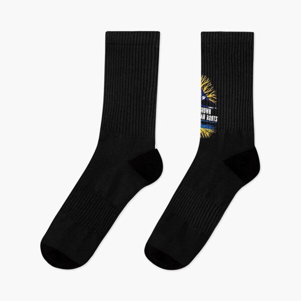 Item preview, Bosnian Grown with Ukrainian Roots Flag designed and sold by CosmoKitsch.