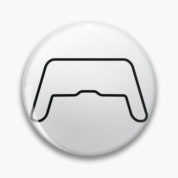 Item preview, Video Game Controller Outline Black  designed and sold by Rolographics1.