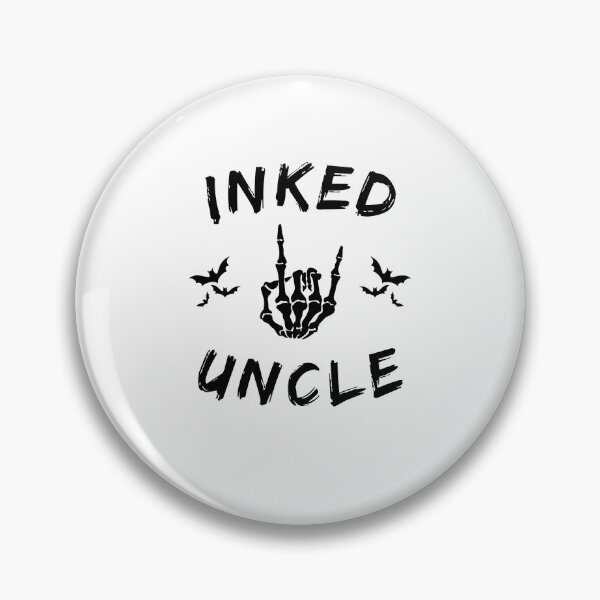 Item preview, Inked Uncle Skeleton Hand Bats Halloween Design designed and sold by snowry.