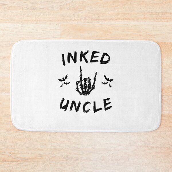 Item preview, Inked Uncle Skeleton Hand Bats Halloween Design designed and sold by snowry.