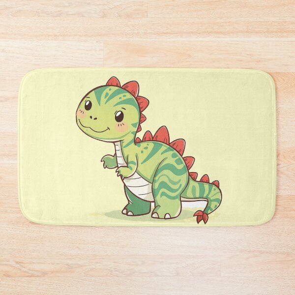 Item preview, cute dino on the floor designed and sold by Marchcraft.