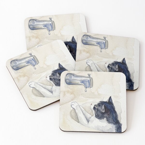 Item preview, Cat In A Bathtub Waiting For Water designed and sold by ALstarV.