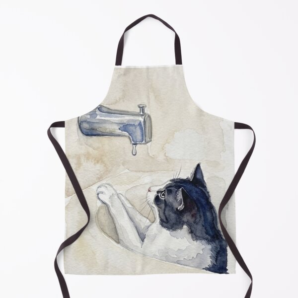 Item preview, Cat In A Bathtub Waiting For Water designed and sold by ALstarV.