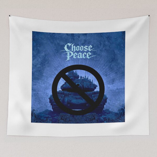 Item preview, The Last Fortress: Choose Peace T-Shirt designed and sold by MerchlyMike.