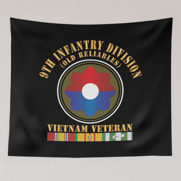 Item preview, Army - 9th Infantry Div - Viet Vet - Old Reliables w SVC Ribbons X 300 designed and sold by Military Insignia Products.