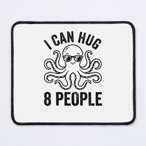 Item preview, I Can Hug 8 People Funny Octopus Sunglasses designed and sold by snowry.