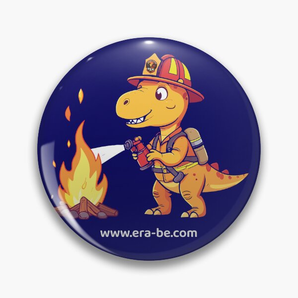 Item preview, Dino fireman designed and sold by T-SHIRTS-AALST.
