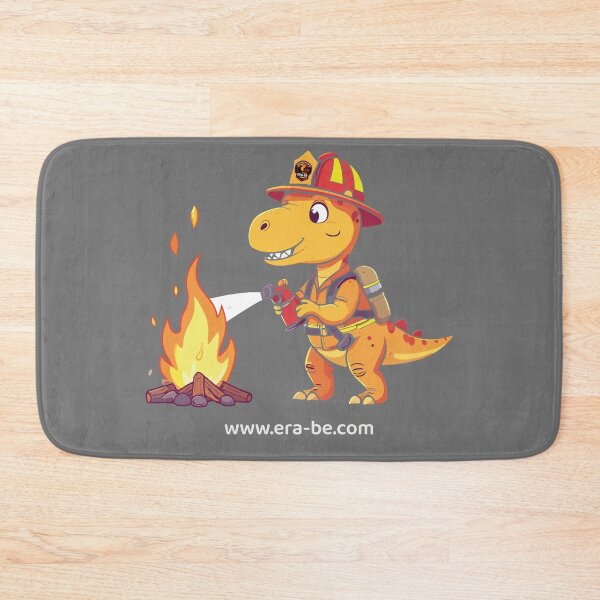 Item preview, Dino fireman designed and sold by T-SHIRTS-AALST.