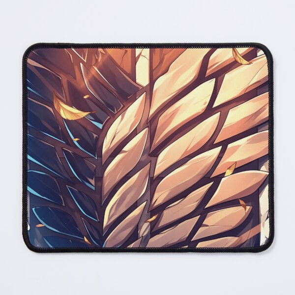 Item preview, Attack on Titan Wings of Freedom Symbol Anime Dark Light Contrast AOT Logo Design designed and sold by Aedition.