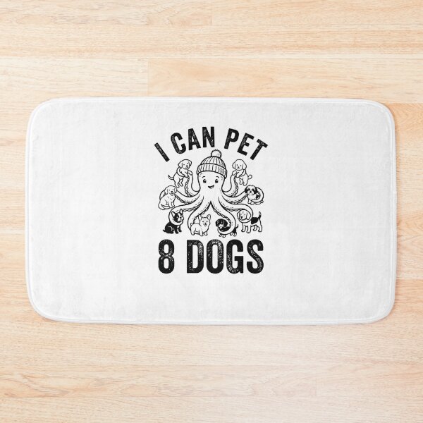 Item preview, Octopus Petting 8 Dogs Funny Dog Lover Cephalopod designed and sold by snowry.