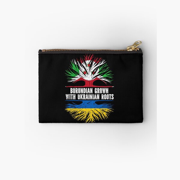 Item preview, Burundian Grown with Ukrainian Roots Flag designed and sold by CosmoKitsch.