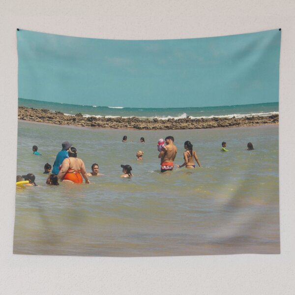 Item preview, people on the beach 9 designed and sold by felipequeiroz.
