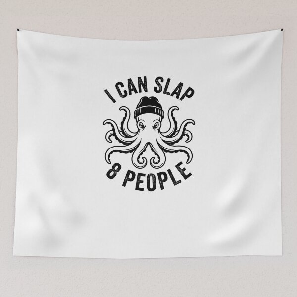 Item preview, Octopus Eight Tentacles Slap Humor Beanie Design designed and sold by snowry.