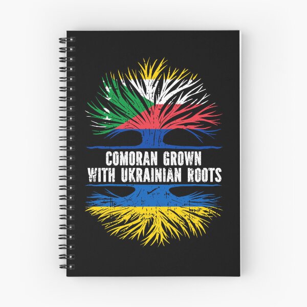 Item preview, Comoran Grown with Ukrainian Roots Flag designed and sold by CosmoKitsch.
