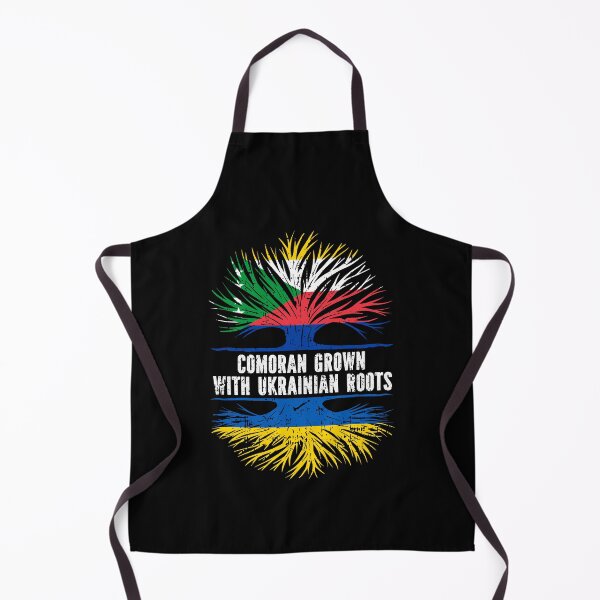 Item preview, Comoran Grown with Ukrainian Roots Flag designed and sold by CosmoKitsch.