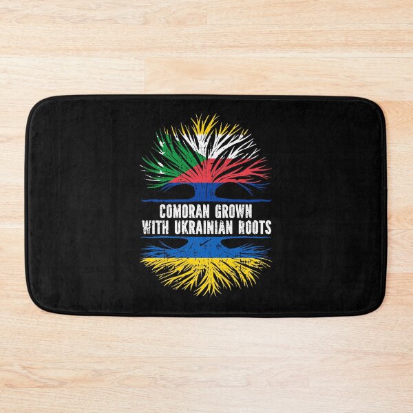 Item preview, Comoran Grown with Ukrainian Roots Flag designed and sold by CosmoKitsch.