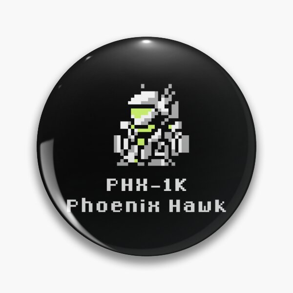 Item preview, Asplenia Studios: SD 8bit Phoenix Hawk designed and sold by Asplenia Studios.