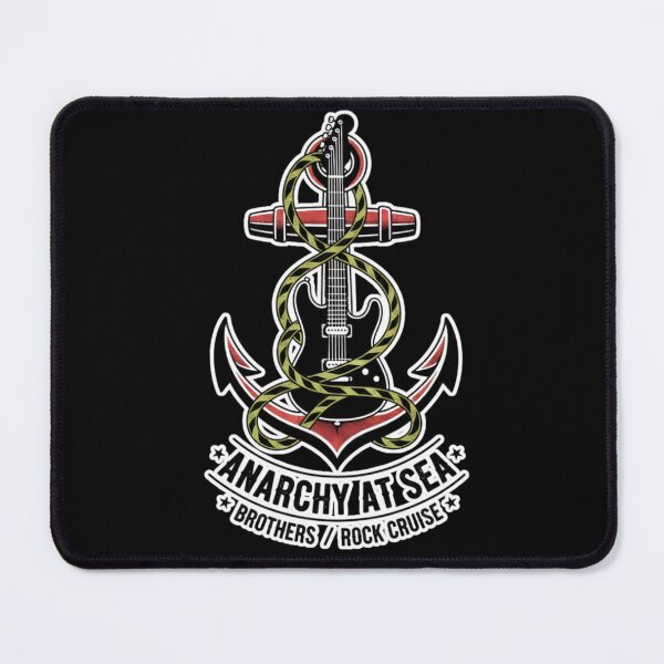 Item preview, Anarchy at Sea: Anchor & Amp Rock N' Roll Tattoo Flash designed and sold by FitEnvy.
