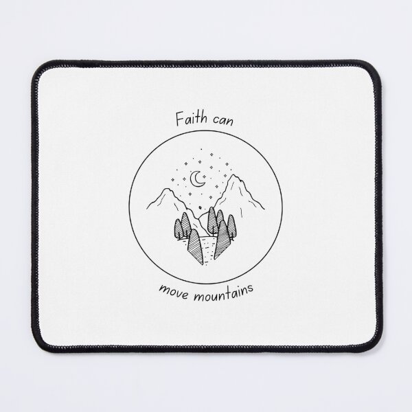 Item preview, Faith can move mountains designed and sold by Faith-and-Frost.