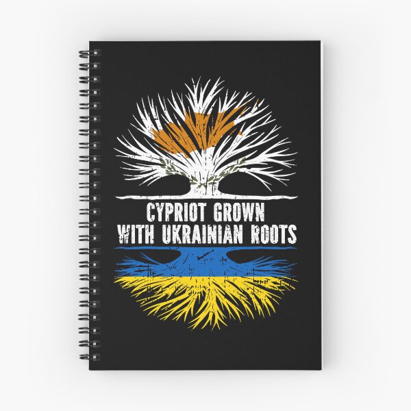 Item preview, Cypriot Grown with Ukrainian Roots Flag designed and sold by CosmoKitsch.