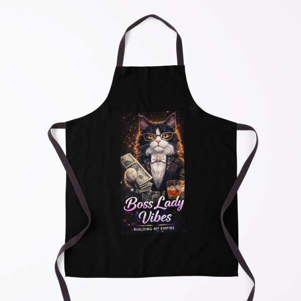 Item preview, Boss Lady Vibes Cat – Building My Empire Aesthetic Design designed and sold by sumodesign.