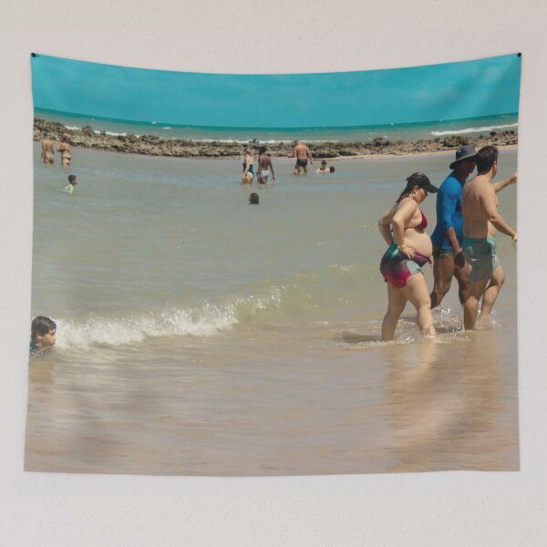 Item preview, people on the beach 9 designed and sold by felipequeiroz.