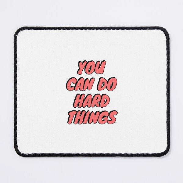 Item preview, You can do hard things - motivational quote designed and sold by Inspirationmotivation.