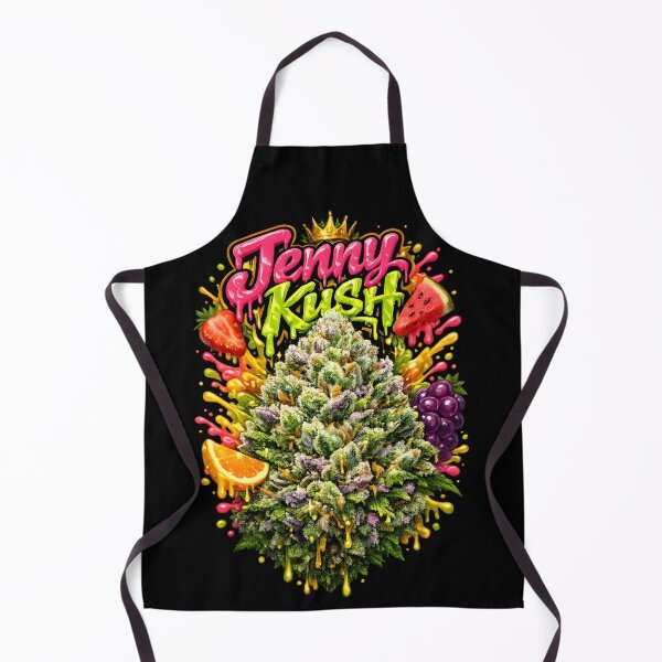 Item preview, Jenny Kush Graffiti Print | Sweet Fruity Hybrid Strain Typography | Potent Euphoric 420 designed and sold by WAUZ.