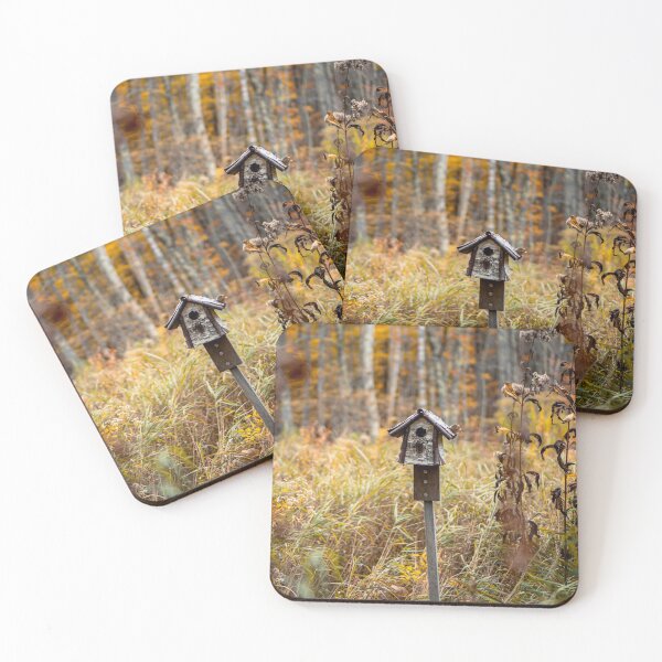 Item preview, Autumn Birdhouse Acadia National Park — Fall Meadow Nature Photography Maine designed and sold by MDCCo.
