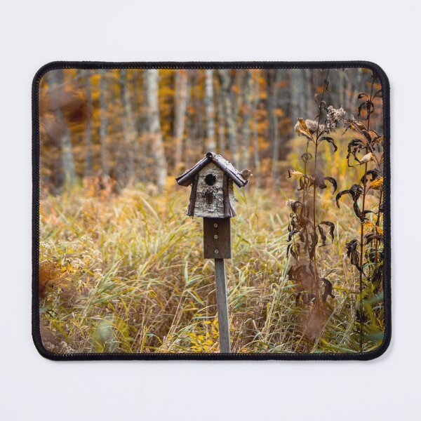 Item preview, Autumn Birdhouse Acadia National Park — Fall Meadow Nature Photography Maine designed and sold by MDCCo.