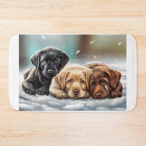 Item preview, Three labrador puppies designed and sold by PetsArt.