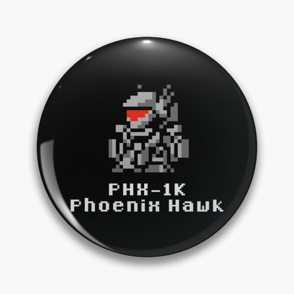Item preview, Asplenia Studios: SD 8bit Phoenix Hawk designed and sold by Asplenia Studios.