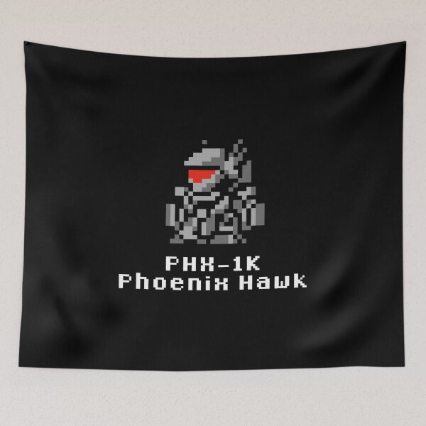 Item preview, Asplenia Studios: SD 8bit Phoenix Hawk designed and sold by Asplenia Studios.