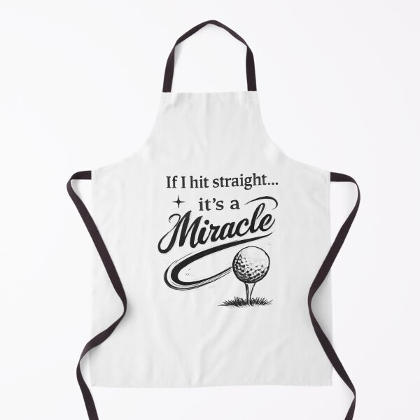 Item preview, If I Hit Straight Its a Miracle Golf Shirt Funny Golfer Slice Hook Tee designed and sold by LazyScreations.