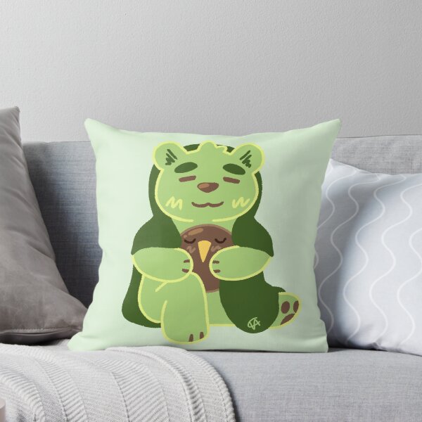 Item preview, Avocado Bear And Bird Under A Blanket designed and sold by TheArtisticCell.