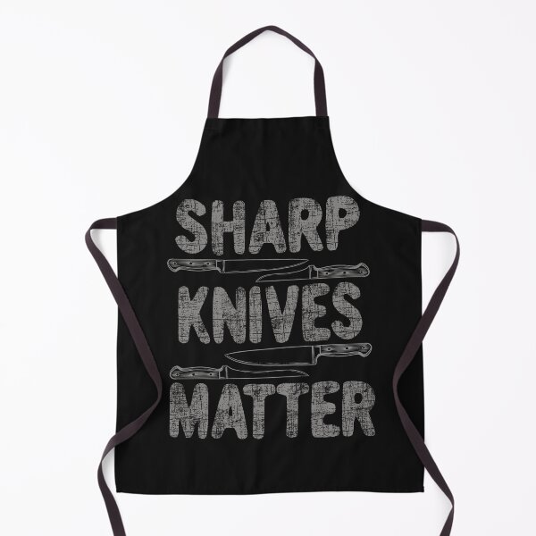 Item preview, Sharp knives matter worn letters designed and sold by Shedronpanda.