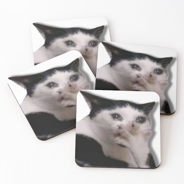 Item preview, sad cat meme designed and sold by lovingly-yours.