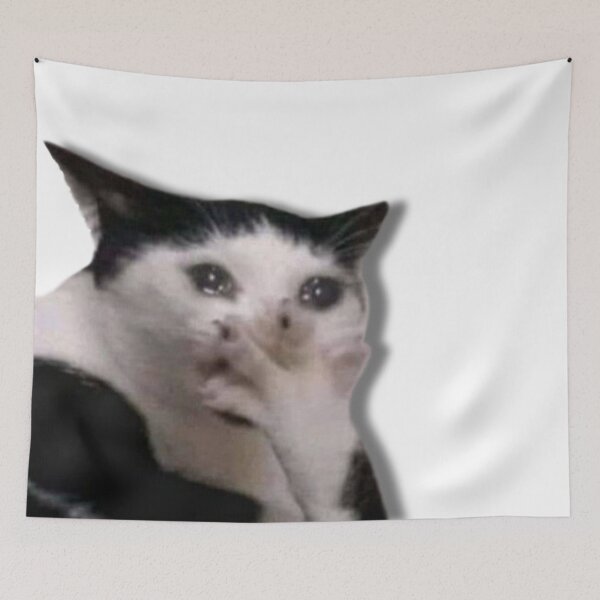 Item preview, sad cat meme designed and sold by lovingly-yours.