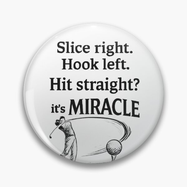 Item preview, Golf Miracle Shirt Slice Right Hook Left Straight Miracle designed and sold by LazyScreations.