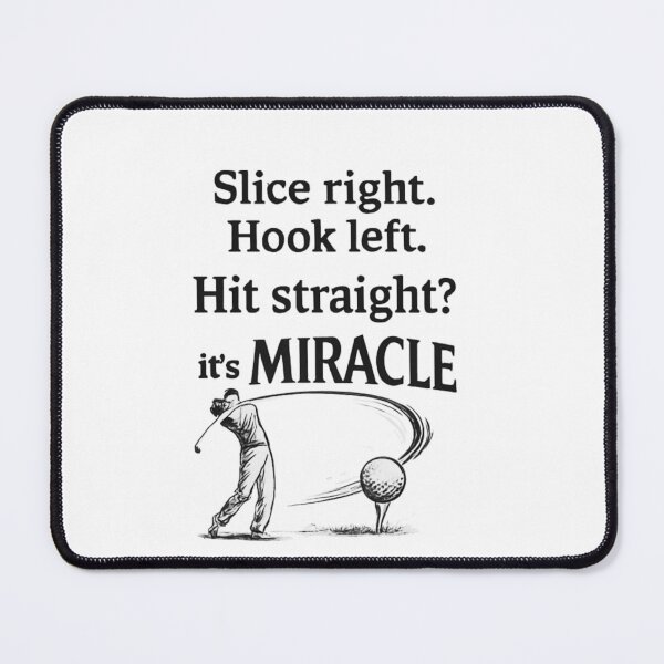Item preview, Golf Miracle Shirt Slice Right Hook Left Straight Miracle designed and sold by LazyScreations.