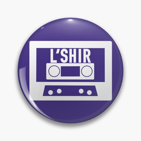Item preview, L'SHIR Cassette Logo Purple designed and sold by L'Shir A Cappella.