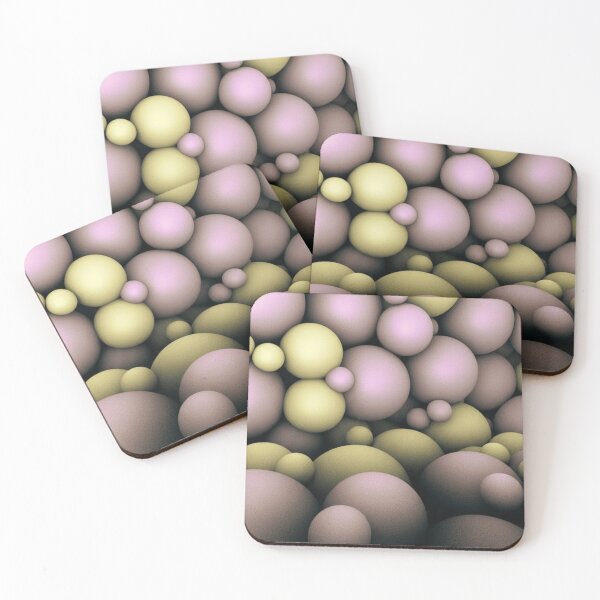 Item preview, Bubble Trouble 3D Abstract Spheres Pattern designed and sold by LekkieStudioArt.