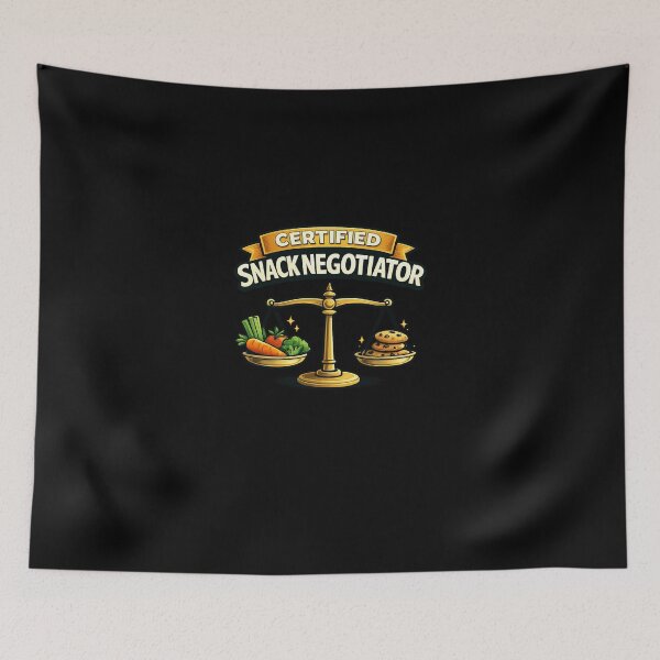 Item preview, Certified Snack Negotiator Shirt – Funny Mom Life Tee, Parenting Humor Gift for Moms designed and sold by Line-Mood1⭐️⭐️⭐️⭐️⭐️.