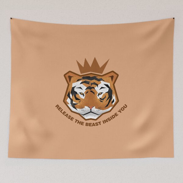 Item preview, KING TIGER RELEASE THE BEAST INSIDE YOU designed and sold by abstrxlegacy.