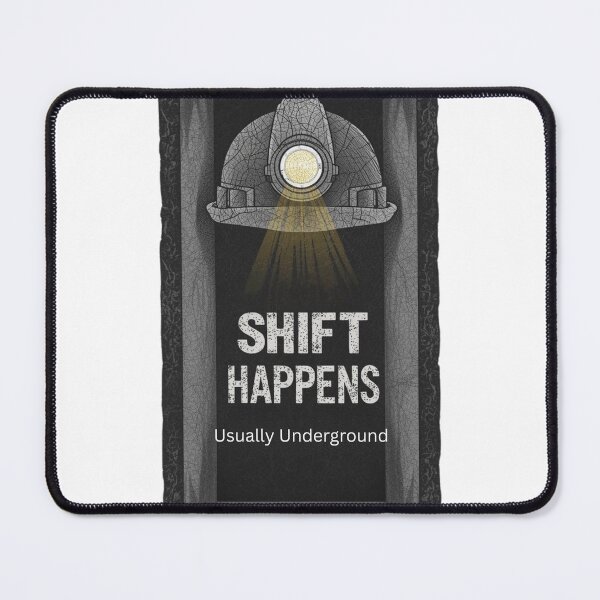 Item preview, The Deep Shift: Underground Mining Pro designed and sold by AuntKikiShirts.