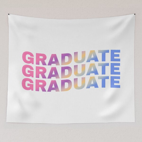 Item preview, Stacked Gradient GRADUATE Typography Design  designed and sold by VibranPalette.