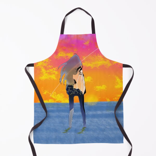 Item preview, Anime Girl Crying Beach Sunset designed and sold by dcdoes.